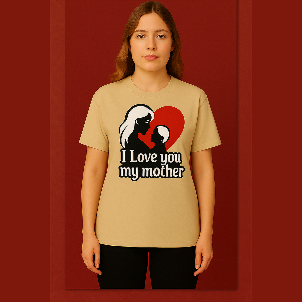 T-shirt I Love You My Mother – Unisex Gozzal Edition